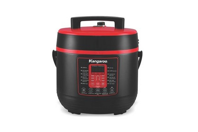 Nồi áp suất điện Kangaroo 5 lít KG5P2 với kiểu dáng hiện đại bằng nhựa cao cấp cách nhiệt