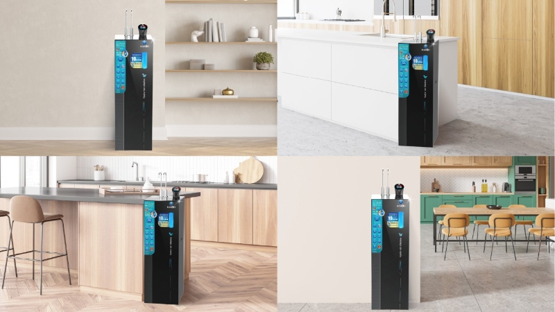 Máy lọc nước nóng lạnh RO Hydro-ion kiềm Karofi KAE-S86 - hình 1