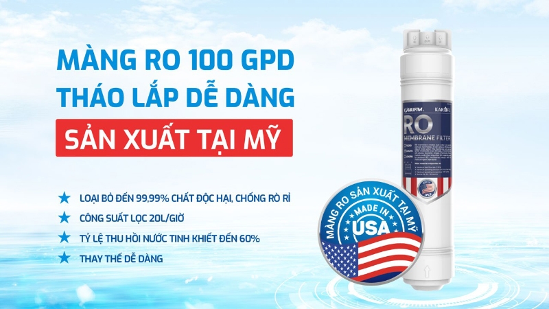 Máy lọc nước nóng lạnh RO Hydro-ion kiềm Karofi KAE-S86 - hình 7