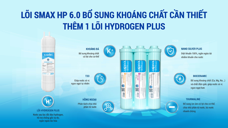 Máy lọc nước RO Hydrogen Karofi KAQ-L06 - hình 7