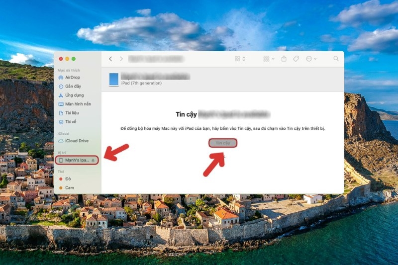 Kết nối iPad và máy tính của bạn bằng USB ảnh 9