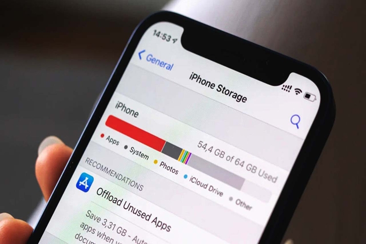 Bộ nhớ khả dụng trên iPhone là gì hình 9