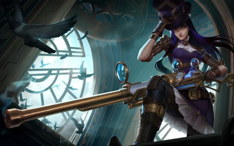 Khắc chế Tristana - Caitlyn