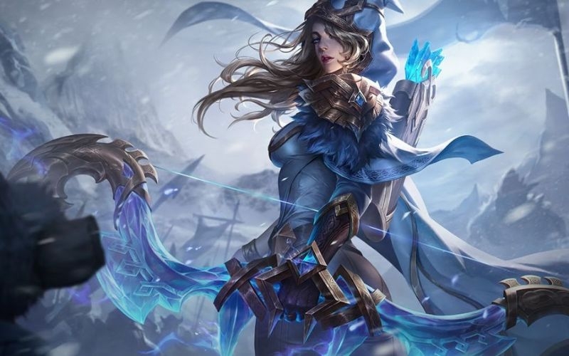 Khắc chế Tristana - Ashe