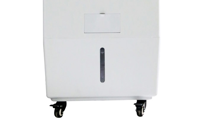 Quạt điều hòa Sunhouse SHD7735 dễ dàng di chuyển với bánh xe
