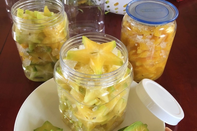 khế ngâm đường phèn 1