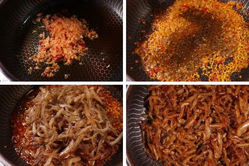 Khô cá cơm rim tỏi ớt ảnh 5