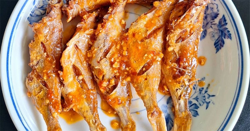 Khô cá đù rim nước mắm hình 4
