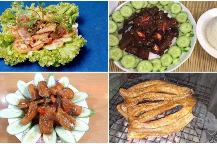 Khô cá lóc 1 nắng 1