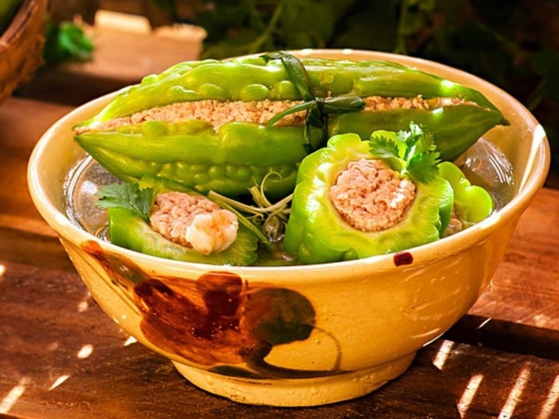 Khổ qua nhồi thịt bao nhiêu calo 2