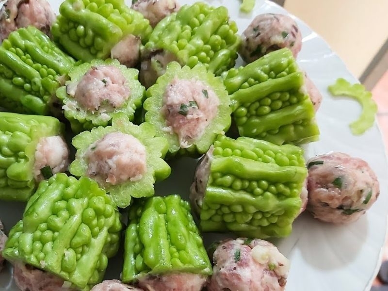 Khổ qua nhồi thịt bao nhiêu calo 5