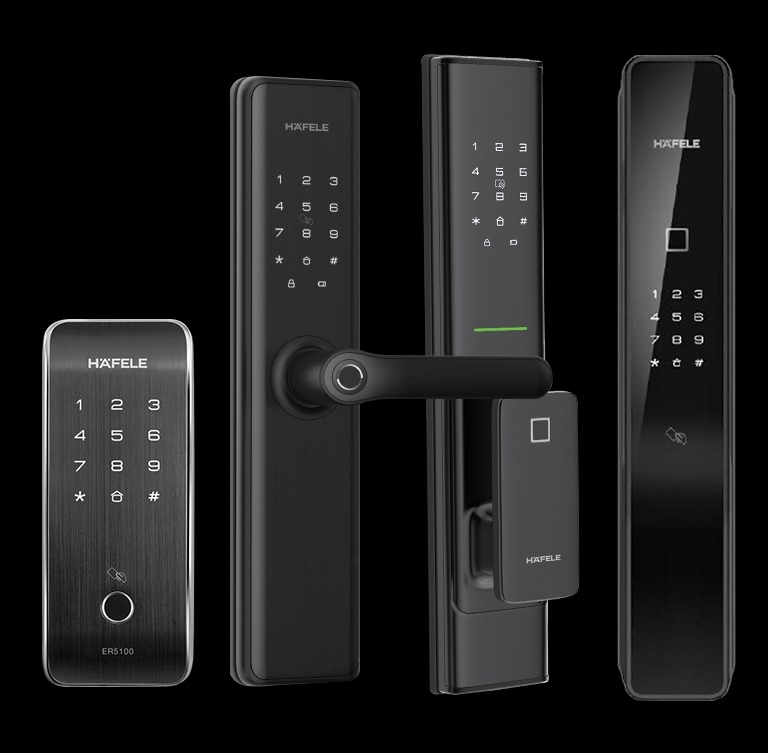Khóa điện tử Hafele dùng cho loại cửa nào (ảnh 1)