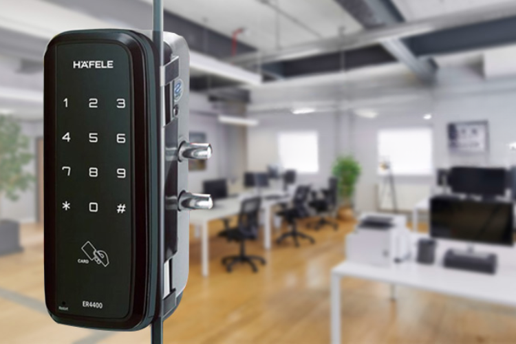 Khóa điện tử Hafele dùng cho loại cửa nào (ảnh 4)