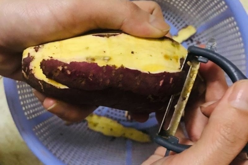 khoai lang lắc mật ong 2