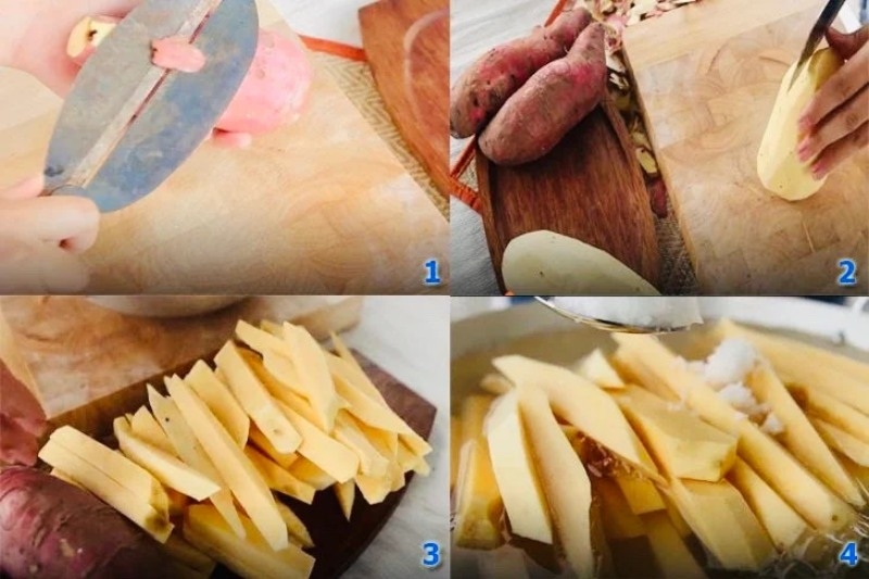 khoai lang lắc mật ong 4