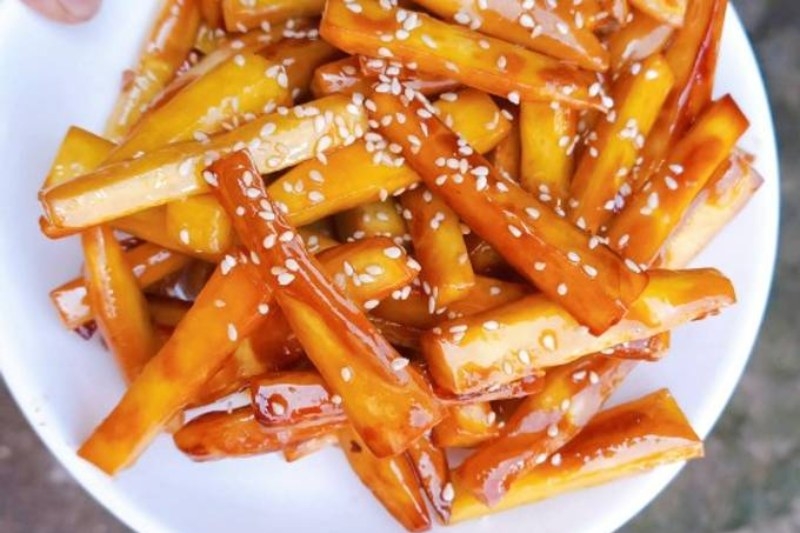 khoai lang lắc mật ong 6