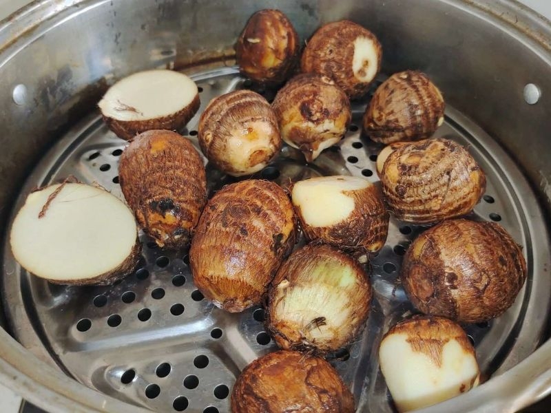 Cách ăn khoai sọ không lo béo