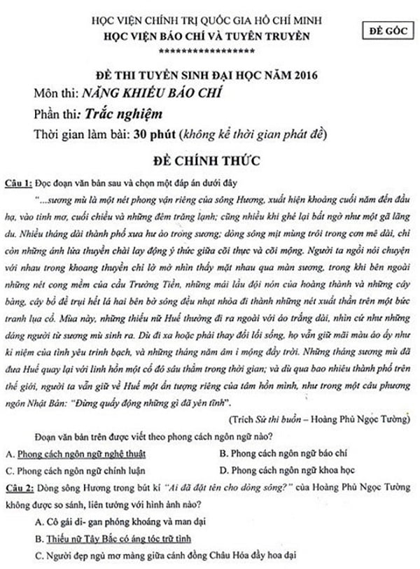 Khối R19 gồm những môn nào? ngành nào - Hình 1