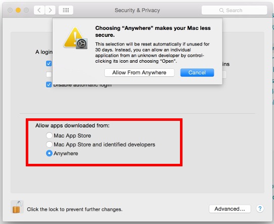 Không cài được EVkey trên Macbook hình 10
