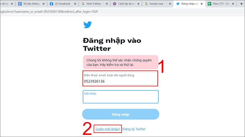 Không đăng nhập được vào X hình 3