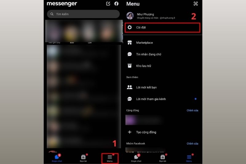 Không mở được link TikTok trong Messenger ảnh 3