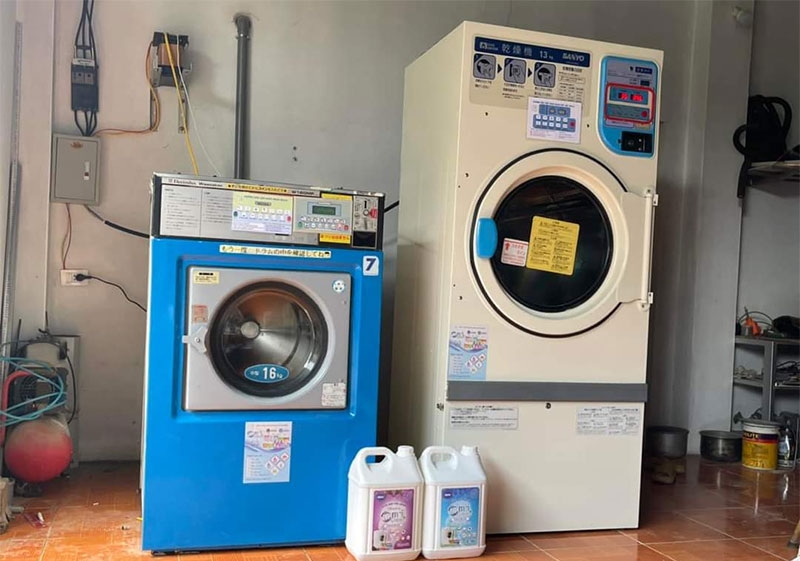 Khung máy giặt công nghiệp có gì đặc biệt hình 5