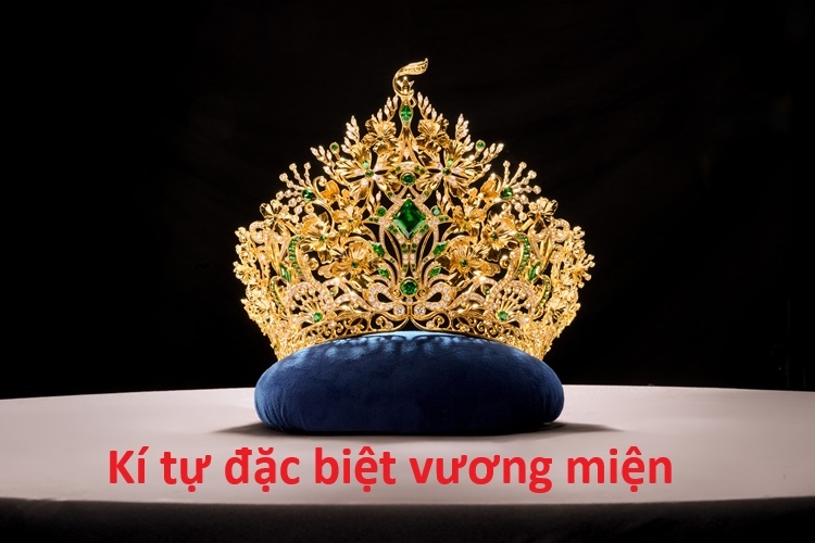 kí tự đặc biệt vương miện 1