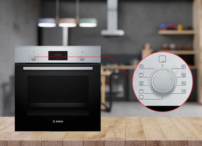 kích thước lò nướng âm tủ bosch 6