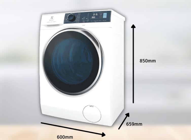 Kích thước máy giặt Electrolux 2