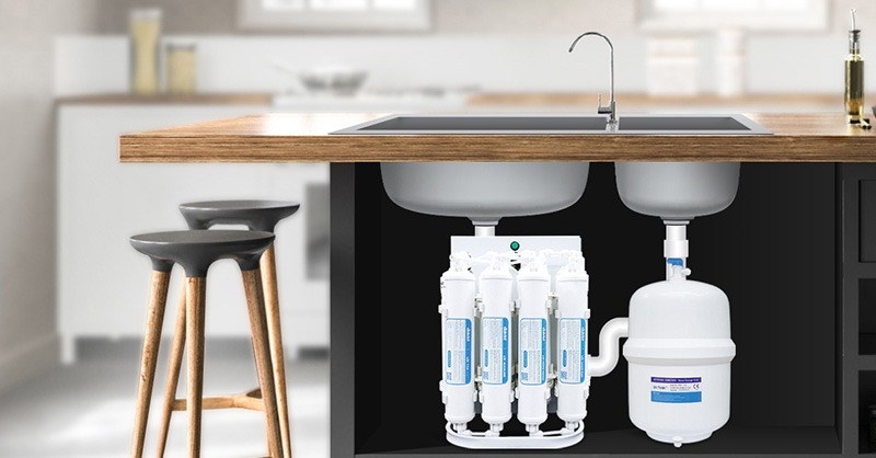 Kích thước máy lọc nước âm tủ hình 4