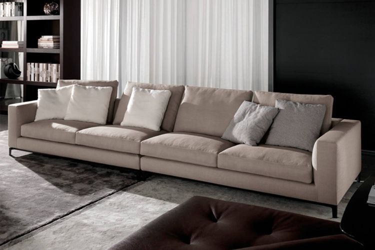 Tìm hiểu kích thước sofa 4 người và kinh nghiệm sắp xếp, bố trí sofa trong phòng khách