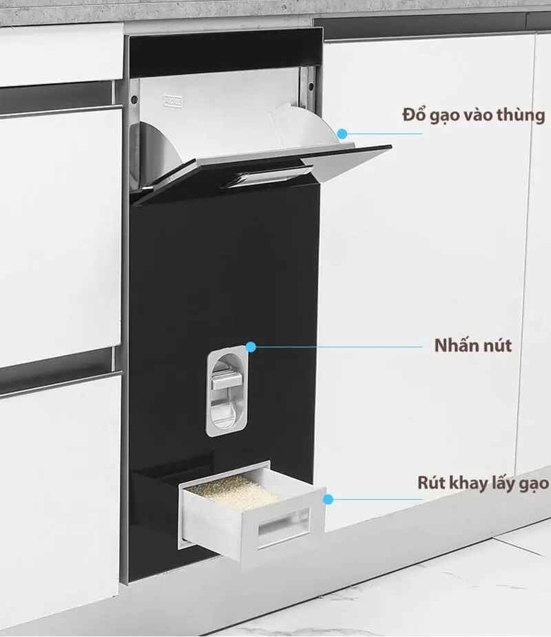 k&iacute;ch thước th&ugrave;ng gạo Eurogold h&igrave;nh 4