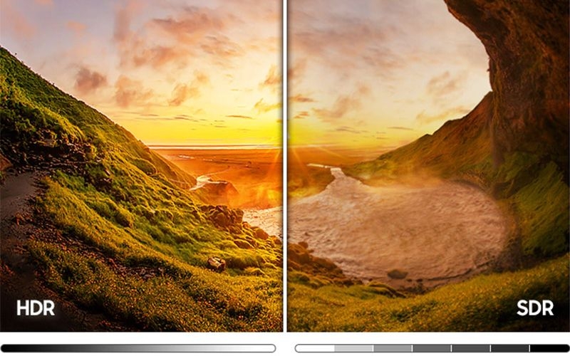 Tivi 70 inch Samsung sử dụng công nghệ HDR