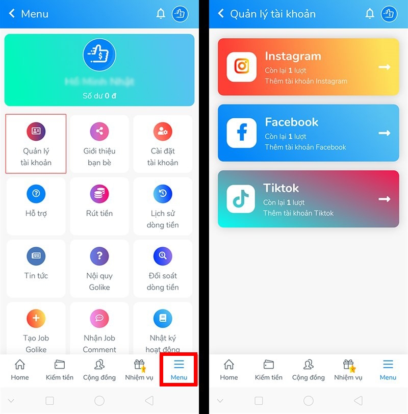 Kiếm tiền Golike hình 2