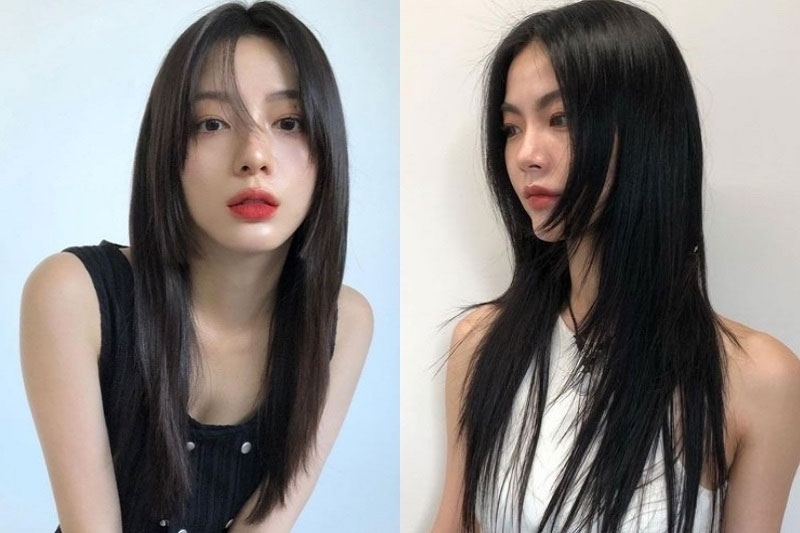 Kiểu tóc chiếc lá hình 2