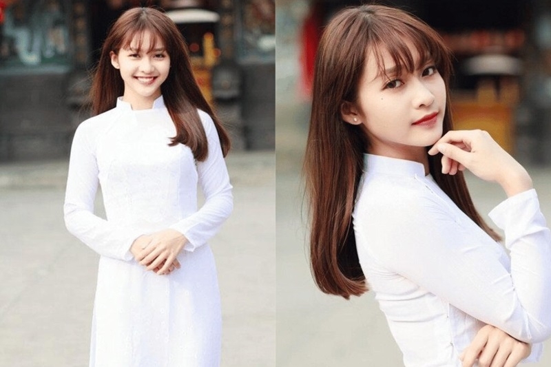 Tóc mái ngắn cá tính, trẻ trung