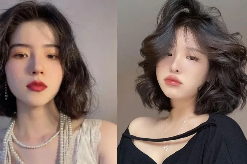 kiểu tóc ngắn nữ mặt tròn 13