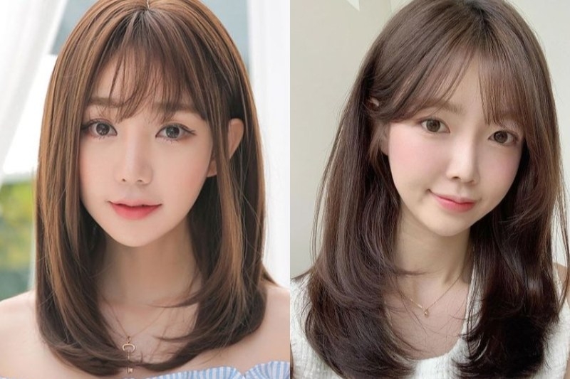 Kiểu tóc ngang bầu ảnh 1