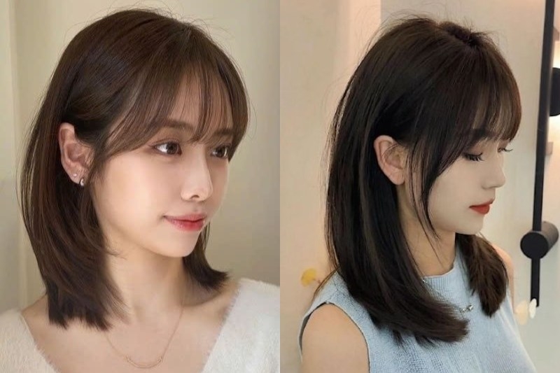 Kiểu tóc ngang bầu ảnh 3