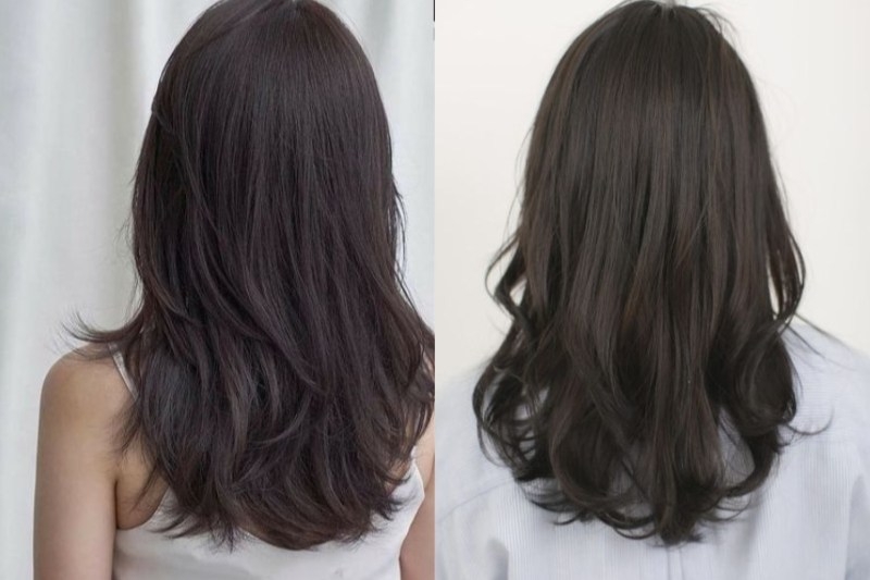 Kiểu tóc ngang bầu ảnh 9