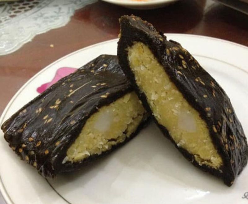 Lá gai làm bánh 6