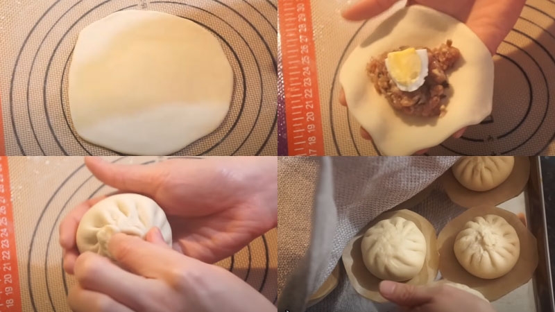 tao hinh banh bao