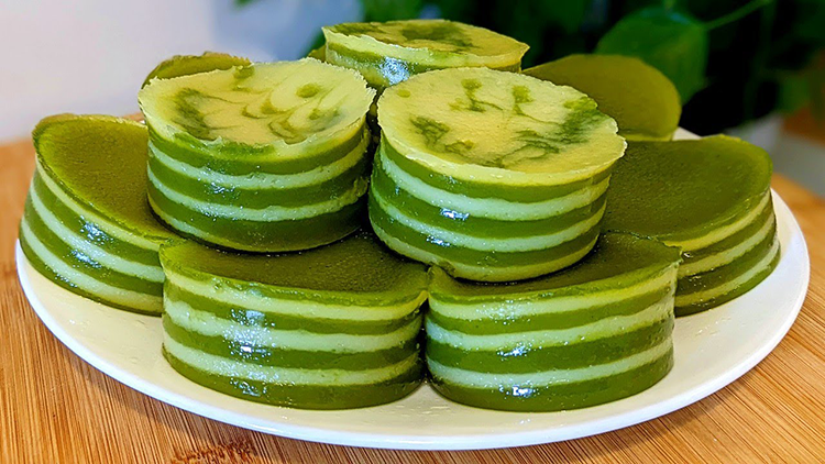 làm bánh da lợn bằng bột năng ảnh 1