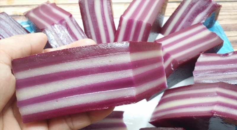 làm bánh da lợn bằng bột năng ảnh 4