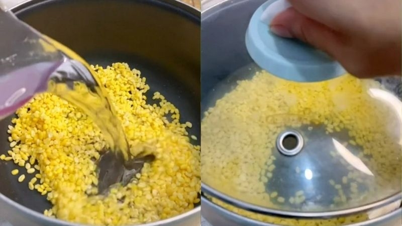 làm bánh da lợn bằng bột năng ảnh 8