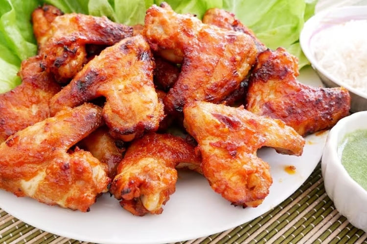 cách làm cánh gà nướng mật ong bằng lò nướng 5