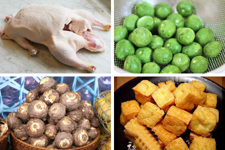 làm lẩu vịt om sấu bằng bếp từ 1
