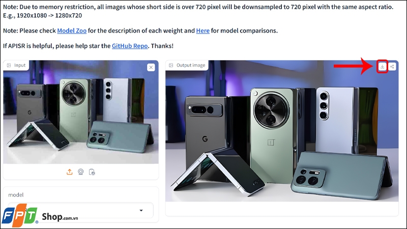 Làm nét ảnh bằng AI ảnh 5