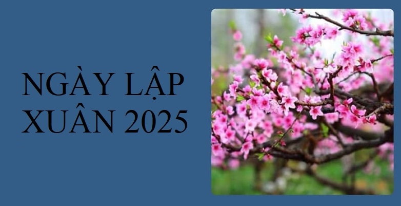 lập xuân 2025 ảnh 1
