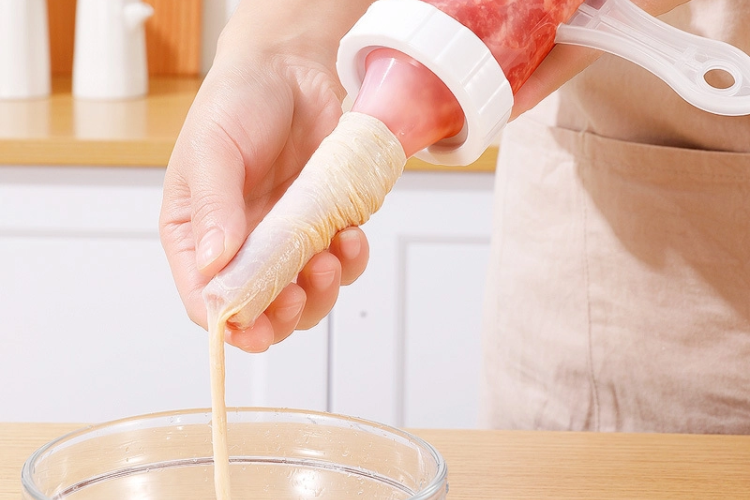 lạp xưởng nướng đá hình 5